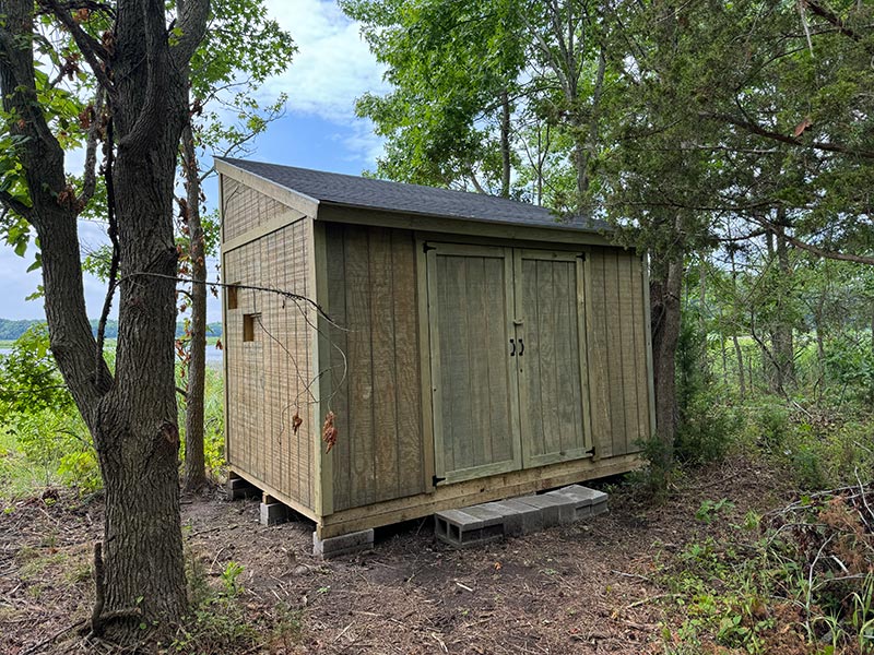 North Shearness Observation Blind at Bombay Hook NWR